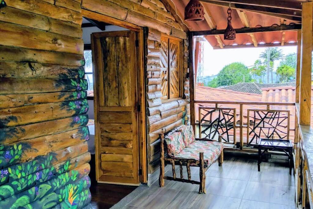 El Encanto Mountain Cabin Salento Exterior foto
