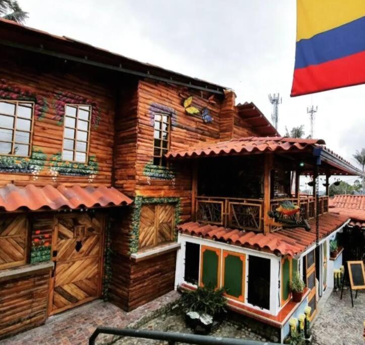 El Encanto Mountain Cabin Salento Exterior foto
